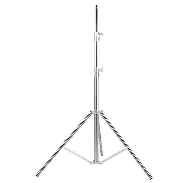 

lighting & studio accessories nicefoto 260cm light stand ls-280s stainless steel 3 section heavy duty built-in spring for softbox silvery
