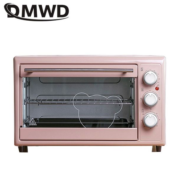 

electric ovens dmwd 30l 3 layer multifunctional oven home grill pizza dessert bread maker meat roast rotisseries 220v