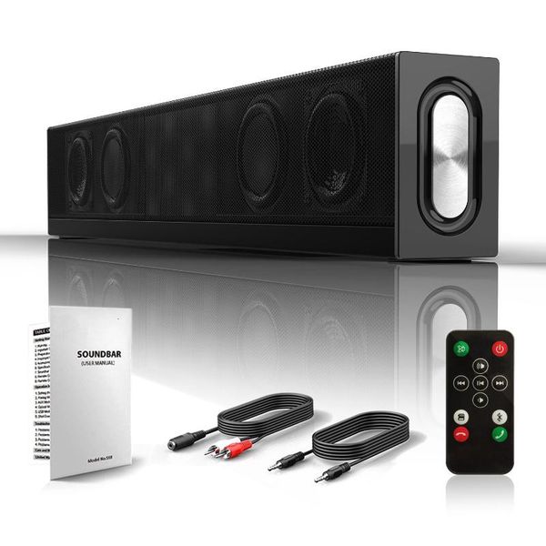 

soundbar home bluetooth speaker subwoofer with remote control card theater audio