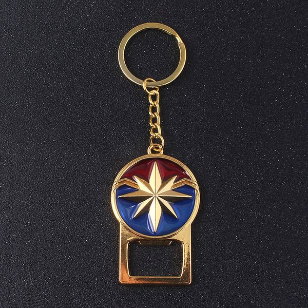 

captain bottle opener keychain pendant 4 keychain fashion charm bangles for women men gift, Silver