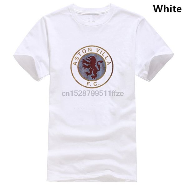

aston villa retro badge inspired t shirt