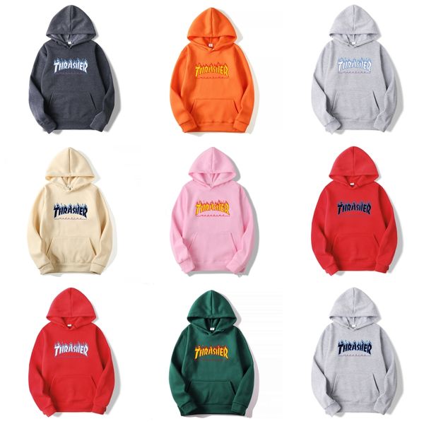 

autumn and winter new arrival printed pullover hoodie sweatshirt hooded hoodies pullover hoody clothing#514, Black