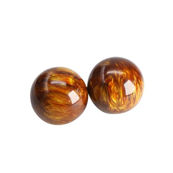

1 pair chinese baoding hand massage handball exercise stress resin strength outdoor relief relaxation fitness home therapy