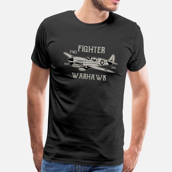 

p 40 warhawk t shirt men create short sleeve crew neck gents graphic building summer unique shirt