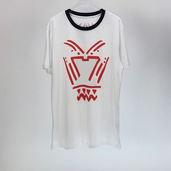

spring summer europe paris fashion graffiti back front print tee tshirt men women casual letters cotton t shirt, White;black
