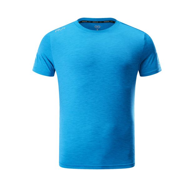 

zhongjian round neck t-shirt male cationic quick-drying cold running training, White;black