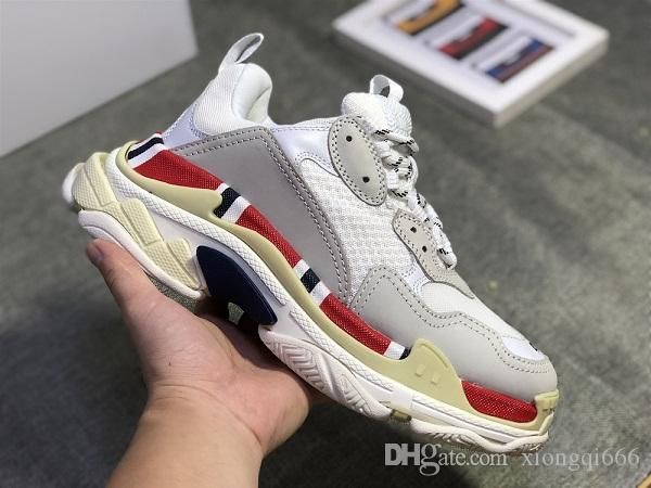 

high-end men's shoes black loafers men's and women's casual shoes comfortable spring fashion breathable couple old shoesah, Red;white