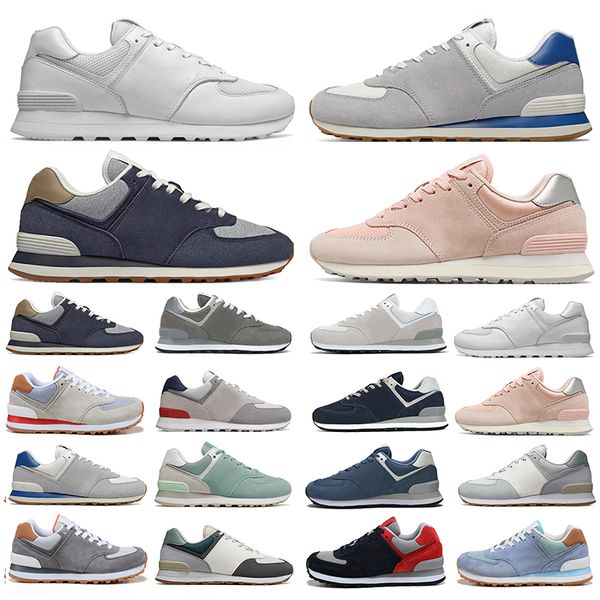 

mens sneakers running shoes womens fashion sports pink classic grey navy bule black jogging breathable vintage outdoor size 36-44