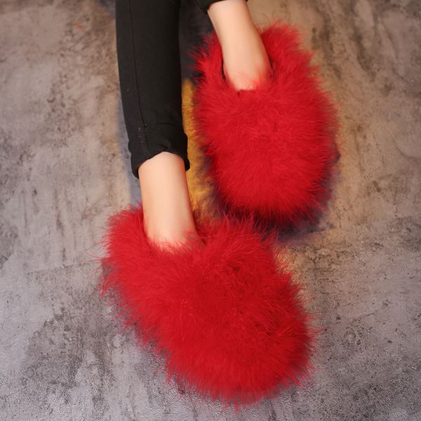 

women boots short boots fur shoes women's winter shoes round toe botas mujer woman ankle snow soft women black