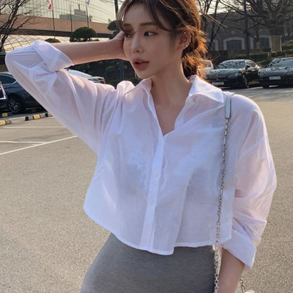 

women's blouses & shirts spring vintage print shirt female oversize women long sleeve girls blouse summer plus size femme blusas, White