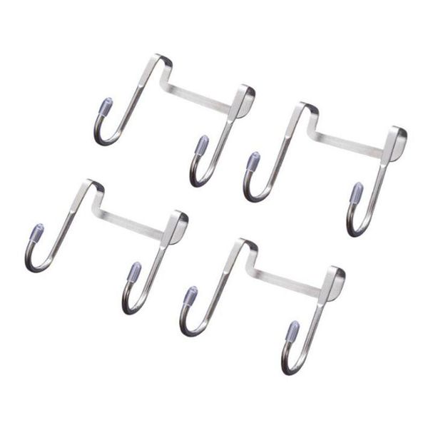 

4 pcs drawer cabinet hook 304 stainless steel s-shaped hook suitable for kitchen, cabinet, drawer, bathroom,etc