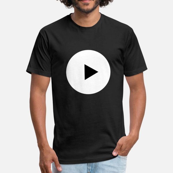 

play icon gift idea t shirt men designs cotton plus size 3xl family cute breathable summer style outfit shirt