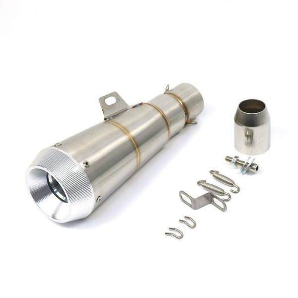

2" inlet 290mm length tower style exhaust pipe for motorcycle cafe racer bagger bobber tracker chopper scooter