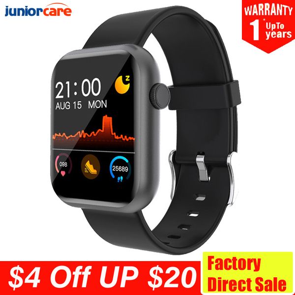 

new p9 smart watch men woman full smartwatch built-in game ip67 waterproof heart rate sleep monitor for ios android phone vs p8