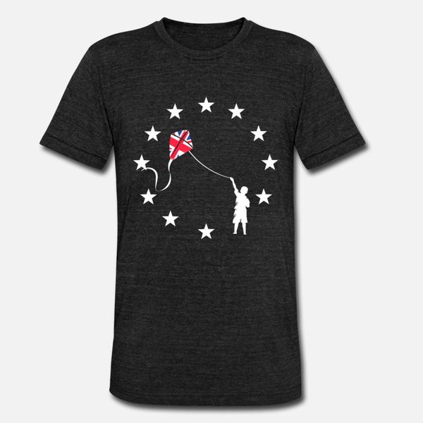 

united kingdom great britain kite flag brexit t shirt men custom 100% cotton round neck fit gift basic summer style normal shirt