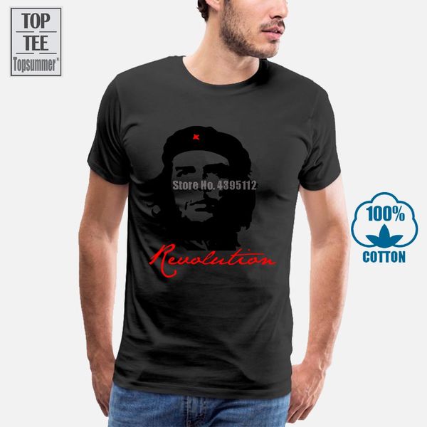 

cornflower che guevara hero printed cotton men t shirt short sleeve casual t shirts men tees crew neck t shirts for men