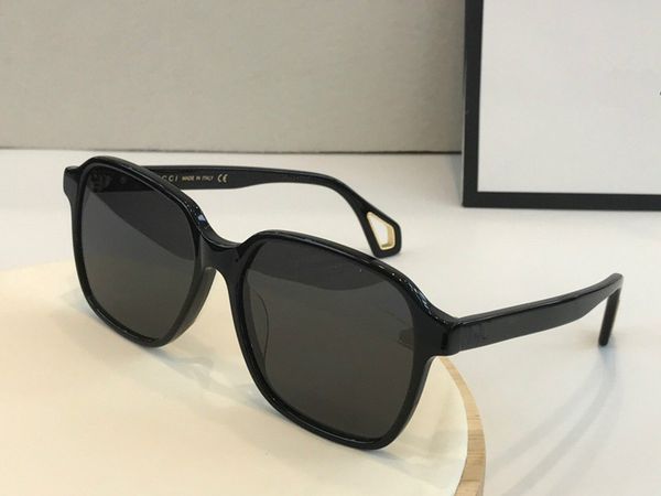 

new 0469 fashion designer sunglasses size square frame avant-garde popular retro style light color decorative sunglasses popular style 0469s, White;black