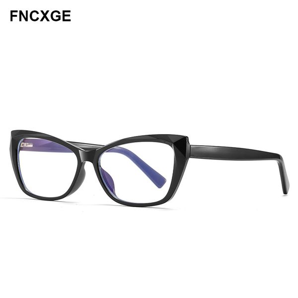 

sunglasses 2021 women round blue light glasses ccomputer eyewear fashion uv400 sun female myopia spectacles for ladies, White;black