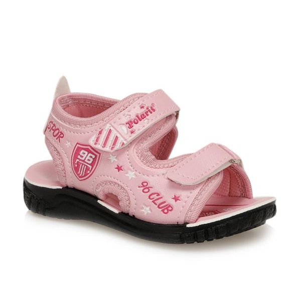 

flo 91.511425.p pink female child shoes polaris, Black;red