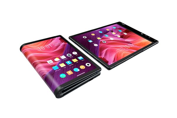 

new original green tag goophone royole flexpai foldable mobile phone 6gb+128gb celular snapdragon 855 octa core phone android 9.0 smartphone