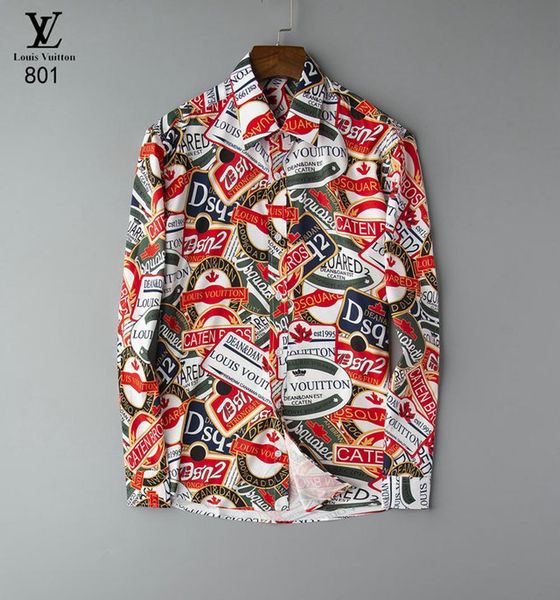 

luxury mens designer burb medusa shirts firmate business dress shirts fashion casual brand shirt print slim shirt homme guci fen 136, White;black