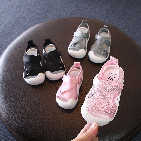 

children's leisure mesh sports summer shoes summer baby breathable non-slip beach shoes baby toddler