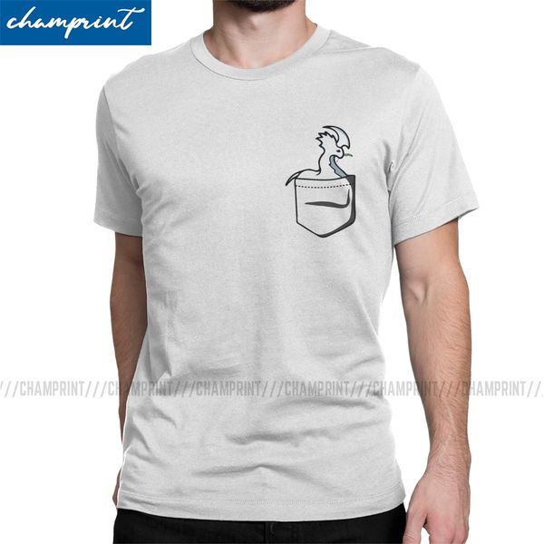 

men's t-shirts pocket thrumbo chewing pine tree branch funny meme amazing tees short sleeve rimworld gaming t shirts clothing