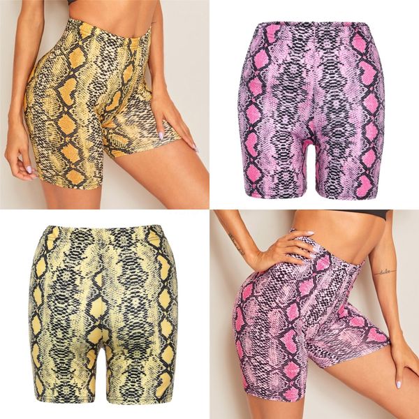 

yoga shorts women sportwear fitness short high training solid color stretch elastic breathable running yoga short#902, White;red