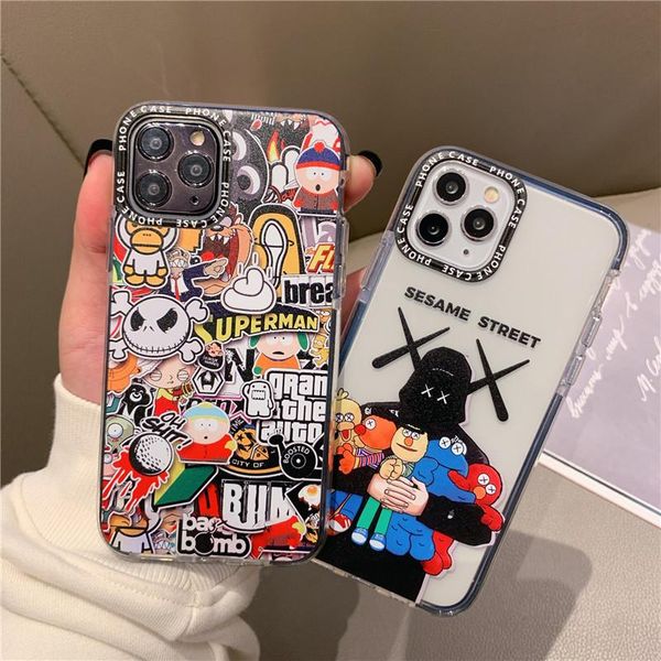 

luxury designer fashion phone case for iphone 11 11 pro max x xr xs max 7 8 plus soft creative letter carton cover