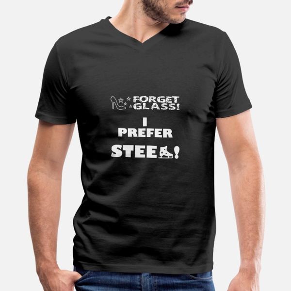 

forget glass i prefer steel skating shoes t shirt men interesting short sleeve crew neck fit interesting new fashion summer trend shirt
