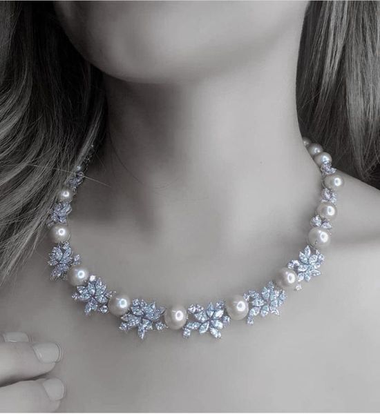 

jankelly нигерии 2pcs комплекты ювелирных изделий bridal циркония для женщин партии, престижные дубай нигерии cz кристалл свадебные ювелирны, Silver