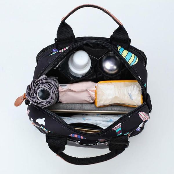 

multi-function mummy bag fashion storage waterproof wear-resistant bag diaper travel nappy backpack