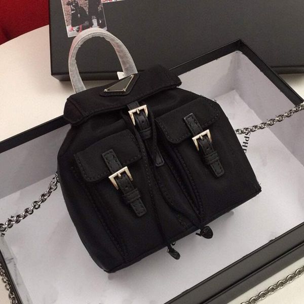 

mini backapck detachable chains shoulder bag women men handbag p home nylon backpacks student travel school bag fashion rucksack quality