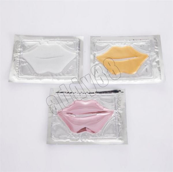 

new crystal skin 24k care collagen lip mask pads moisture essence anti ageing wrinkle patch pad gel lips makeup ing