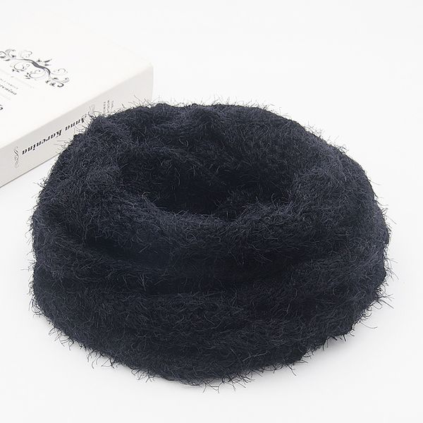 

scarves winter snood scarf wonen knitted ring red soft warm circle loop scarfs luxury fashion 2021, Blue;gray