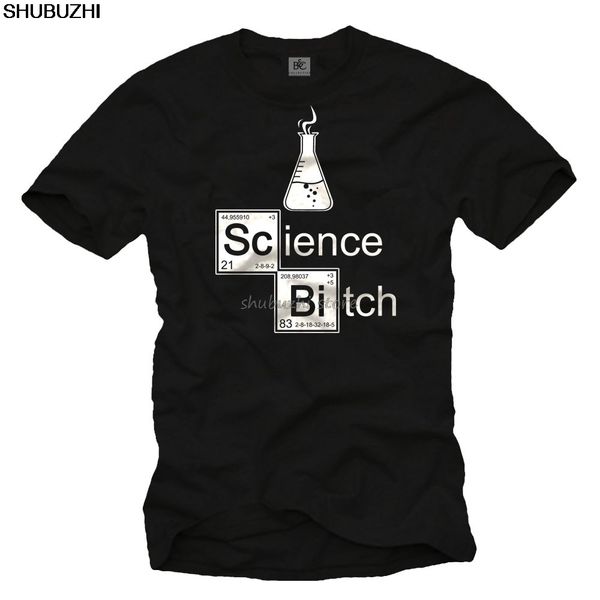 

bad mens t-shirt with breaking science bitch - shortsleeve jesse tee white black grey red trouserstshirt suit hat pi sbz1131