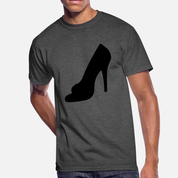 

vector highheels silhouette t shirt men design cotton plus size 3xl family sunlight authentic spring autumn letter shirt