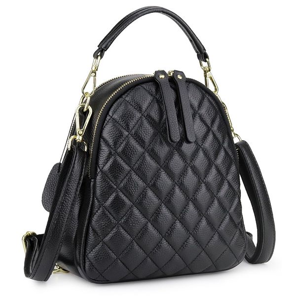 

ladies leather handbag new style first layer cowhide fashion female shoulder messenger bag