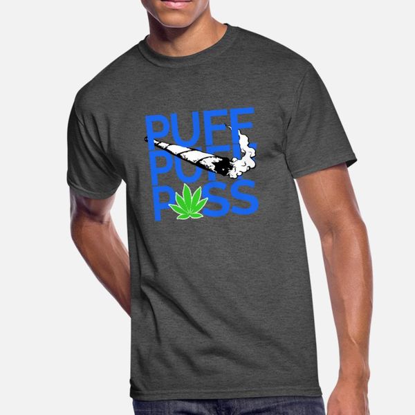 

puff puff pass t shirt men personalized short sleeve s-xxxl solid color gift humor summer style family shirt