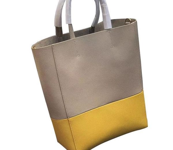 

Elegant2019 Summer Woman Bump Genuine Leather Bucket Portable Child And Mother Package Leisure Time Shopping02
