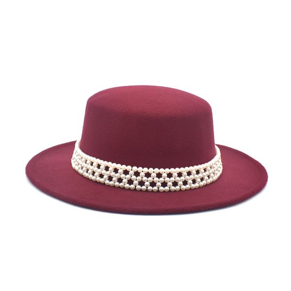 

winter autumn imitation woolen women men ladies fedoras jazz hat european american round caps bowler hats p1, Blue;gray