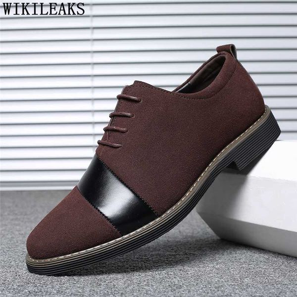 

luxury men office shoes coiffeur oxford shoes for men formal plus size 47 48 dressing for classic zapatos brown dress, Black