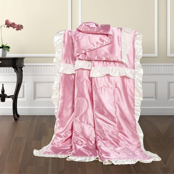

comforters & sets 49 silk summer quilt air condition blanket satin jacquard large size comforter bed cover home el use