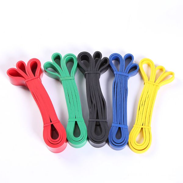 

gym fitness equipment resistance band exercise elastic bands workout ruber loop strength pilates training expander unisex