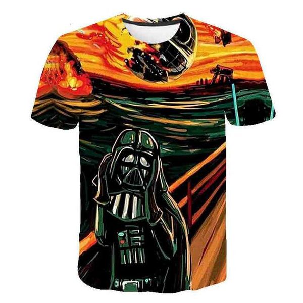 

lia lourist cartoon t-shirt new harajuku printing summer tshirt fashion o-neck s casual tees women shirt gift t shirt men