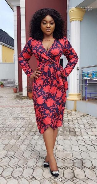 

sleeve style casual apparel female clothing women summer designer floral print dresses v neck long, Black;gray