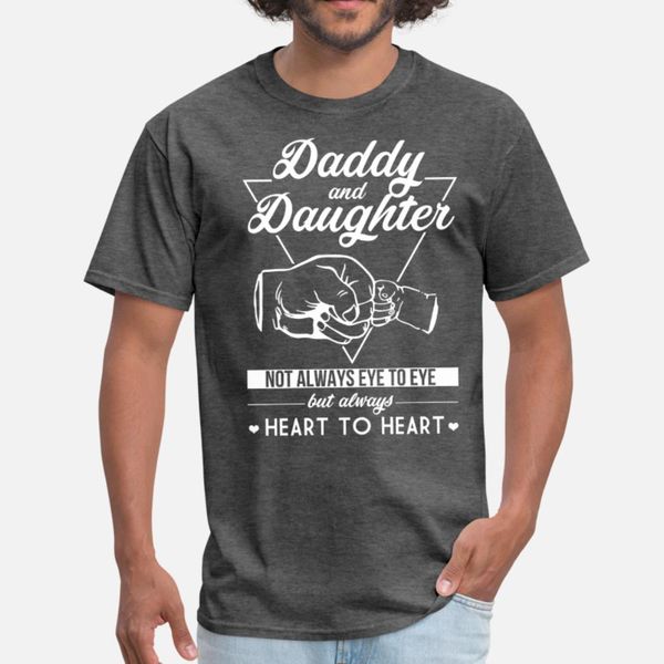 

daddy and daughter not always eye to eye t shirt men knitted tee shirt crew neck novelty sunlight comical summer letter shirt