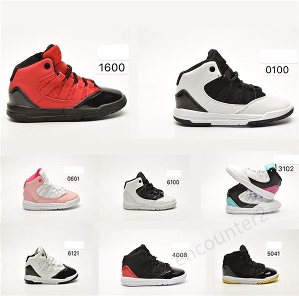 

new infant 11.5s kids basketball shoes mid 11s sneakers outdoor sports youth junior children boy girl trainers 9c-3y