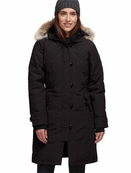 

2020ss designer women's canada kensington down parka black navy gray jacket winter coat/parka fur sale with online doudoune manteau fem