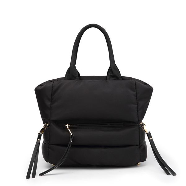 

handbag woman casual totes bag down feather padded lady shoulder crossbody bag